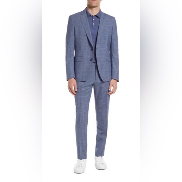 Boss Other - NEW BOSS Elegant Slim Fit Blue Suit Set